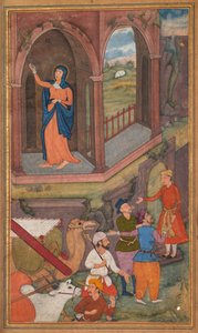 Il luogo di nascita di Gesù, da un Mirat al-quds di Padre Jerome Xavier, 1602-1604 da Unbekannt