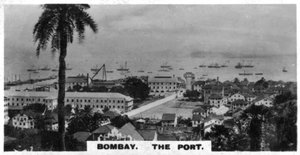 Il porto, Bombay, India, c1925 da Unbekannt