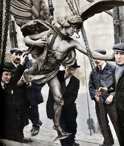 La rimozione di Eros, 1925, 1938 da Unbekannt