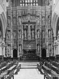 Il Reredos della Cattedrale di Winchester da Unbekannt