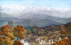 Le nevi di Jalapahar, Darjeeling, India, inizio XX secolo da Unbekannt