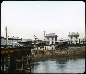 La stazione, Yokohama, Giappone da Unbekannt