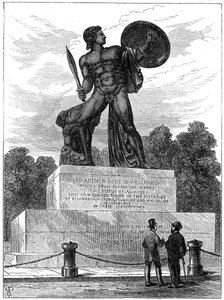 La statua di Achille, Londra da Unbekannt