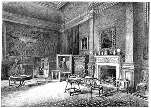 Lo studio di John Everett Millais, c. 1880-1882
