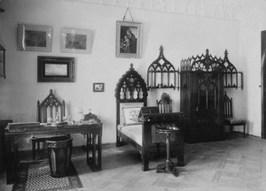 Lo studio nella casa padronale di Maryino, primi anni 1920 da Unbekannt