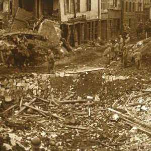 La presa di Ham, Francia settentrionale, 1917