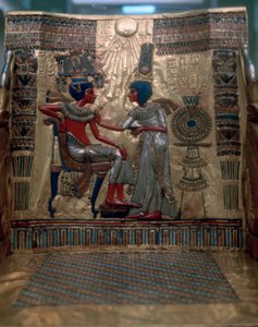 Il trono di Tutankhamon (dettaglio) da Unbekannt