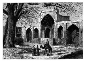 La tomba di Nadir Shah di Persia alla Mecca, 1688-1747, c. 1890 da Unbekannt