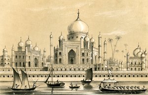 La tomba del favorito Sultano di Akbar Khan ad Agra