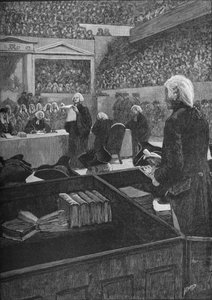 Il processo di Warren Hastings, 1788-1795, 1905 da Unbekannt