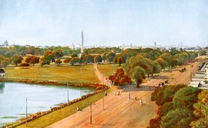 La vista da Chowringhee, Calcutta, India da Unbekannt