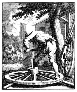 Il costruttore di carri, XVIII secolo da Unbekannt