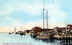 Il lungomare, Charlottetown, Isola del Principe Edoardo, Canada, c1900 da Unbekannt