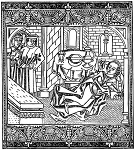 La moglie di Xanthus addormentata, 1485 1964