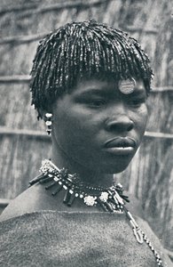 La moglie di un capo sudafricano da Unbekannt
