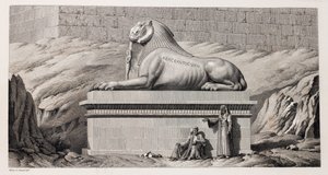Tebe: Karnak, primo piano da Unbekannt