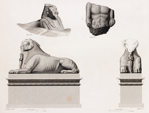 Tebe: Karnak, primo piano da Unbekannt