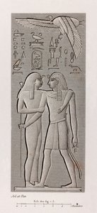 Tebe, Karnak, primo piano da Unbekannt