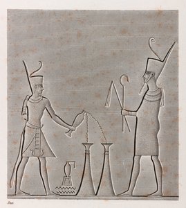 Tebe, Karnak, primo piano da Unbekannt