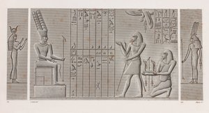 Tebe, Karnak, primo piano da Unbekannt