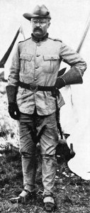 Theodore Roosevelt, soldato e politico americano, 1898