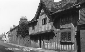 Cottage di Thomas Becket, Tarring, Worthing, West Sussex, c1900s-c1920s da Unbekannt