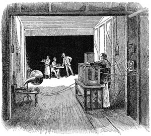Teatro Kinetografico di Thomas Edison da Unbekannt