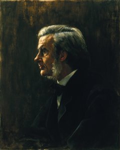 Thomas Henry Huxley, biologo britannico, fine XIX secolo