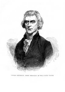 Thomas Jefferson, terzo Presidente degli Stati Uniti, 1872