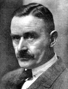 Thomas Mann 1875-1955, romanziere e scrittore di racconti tedesco, inizio XX secolo