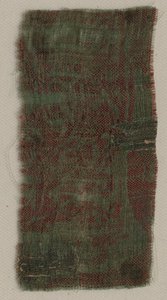 Tre Frammenti di Seta Gotica Italiana, 1300 da Unbekannt