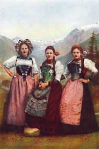 Tre ragazze svizzere da Unbekannt