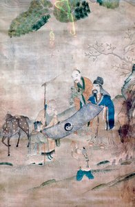 Tre saggi di Tai Chi, cinesi, XVII o XVIII secolo da Unbekannt
