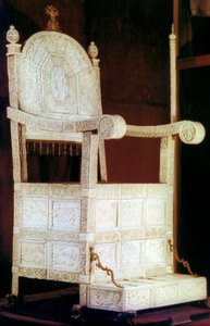 Trono dello Zar Ivan il Terribile, XVI secolo da Unbekannt
