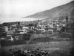 Tiberiade e il Lago di Galilea, 1926 da Unbekannt