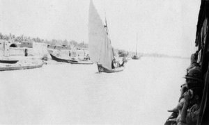 Fiume Tigri, Baghdad, Iraq, 1917-1919 da Unbekannt