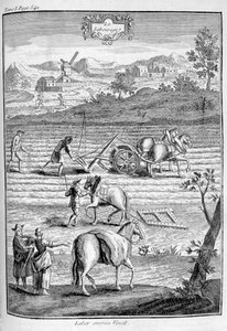 Aratura della terra, 1775 da Unbekannt