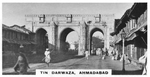 Tin Darwaza, Ahmadabad, Gujarat, India, c1925 da Unbekannt