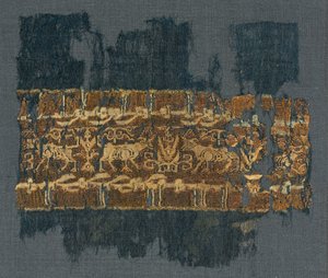 Tiraz con oro, 1020 - 1035 da Unbekannt
