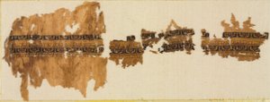Tiraz con oro, probabilmente da una manica larga, 1013-1020 da Unbekannt