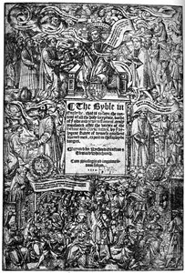 Pagina del titolo della Grande Bibbia, 1539, 1893