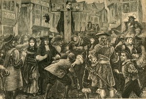 Titus Oates alla gogna, 1685