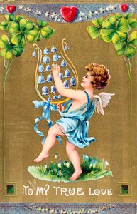 Al mio vero amore, cartolina di San Valentino americana, c1910