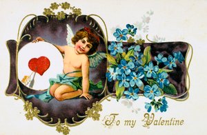 Al Mio Valentino, cartolina di San Valentino americana