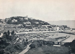 Torquay - Vista generale da Waldron Hill, 1895 da Unbekannt