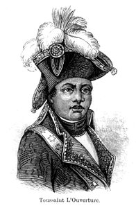 Toussaint Louverture, leader rivoluzionario haitiano, 1873 da Unbekannt