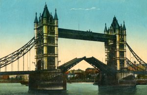 Tower Bridge, Londra, c1910