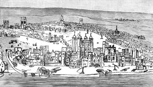 Torre di Londra, c1543, 1893 da Unbekannt