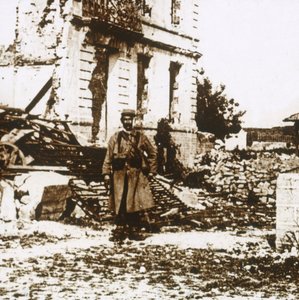 Municipio di Ablain-Saint-Nazaire, Francia settentrionale, c. 1914-c. 1918