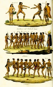 Danza tradizionale delle Isole Caroline, Micronesia da Unbekannt